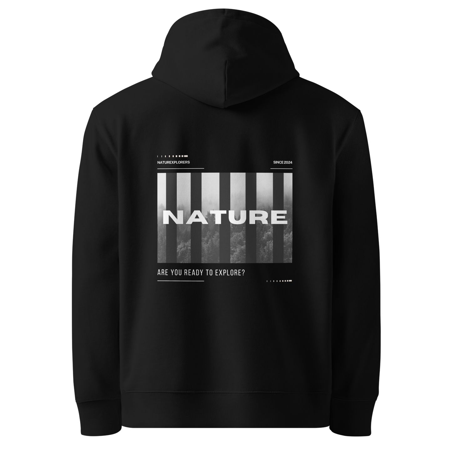 ARE YOU READY TO EXPLORE? | Unisex-Bio-Baumwoll-Hoodie