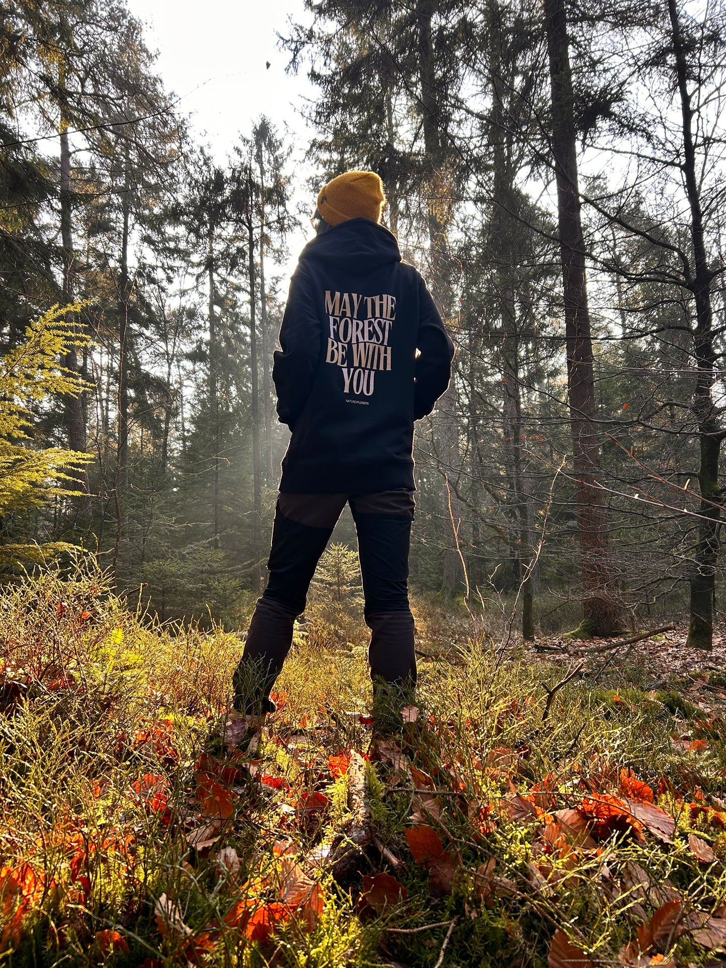 MAY THE FOREST BE WITH YOU | Unisex Bio-Baumwoll-Hoodie