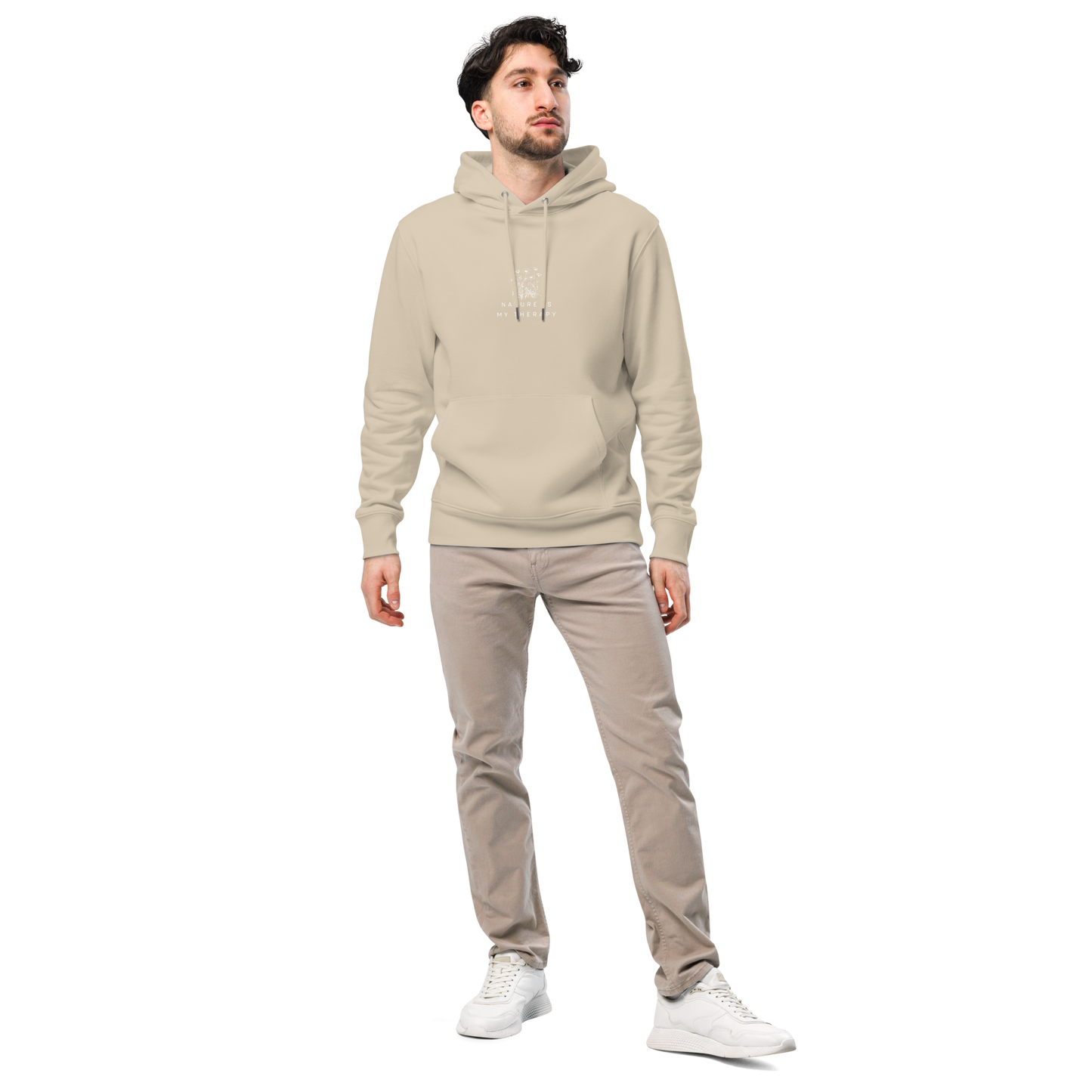 NATURE THERAPY FLOWERS | Unisex Bio-Baumwoll-Hoodie
